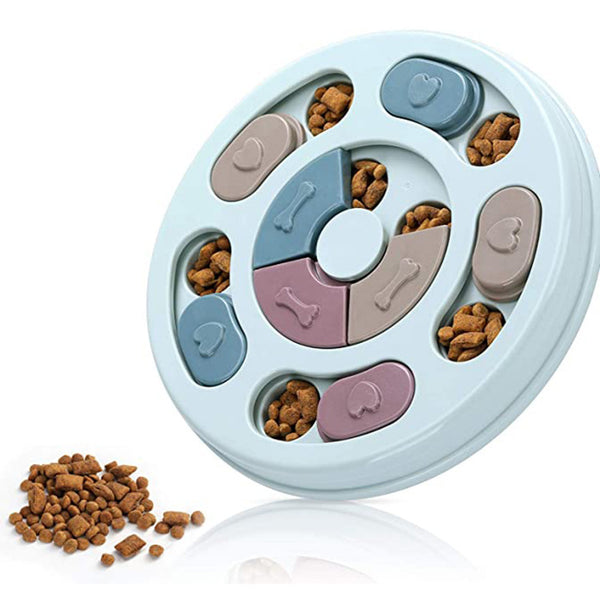 Interactive Puzzle Dog Bowl – Fun Slow Feeder for Pets