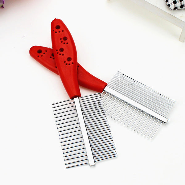 Pet Grooming Comb – Gentle Detangler for Dogs & Cats
