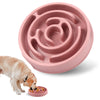 Silicone Slow Feeder Dog Bowl – Anti-Choke Puzzle Design for Healthy Eating