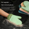 Pet Grooming & Deshedding Glove – Fur Remover Mitt for Dogs & Cats