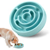 Silicone Slow Feeder Dog Bowl – Anti-Choke Puzzle Design for Healthy Eating