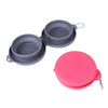Collapsible Double Dog Bowl – Portable, Foldable & Easy-Clean
