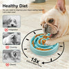 Silicone Slow Feeder Dog Bowl – Anti-Choke Puzzle Design for Healthy Eating