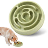 Silicone Slow Feeder Dog Bowl – Anti-Choke Puzzle Design for Healthy Eating