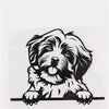 Dog Car Window Decal