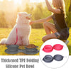 Collapsible Double Dog Bowl – Portable, Foldable & Easy-Clean